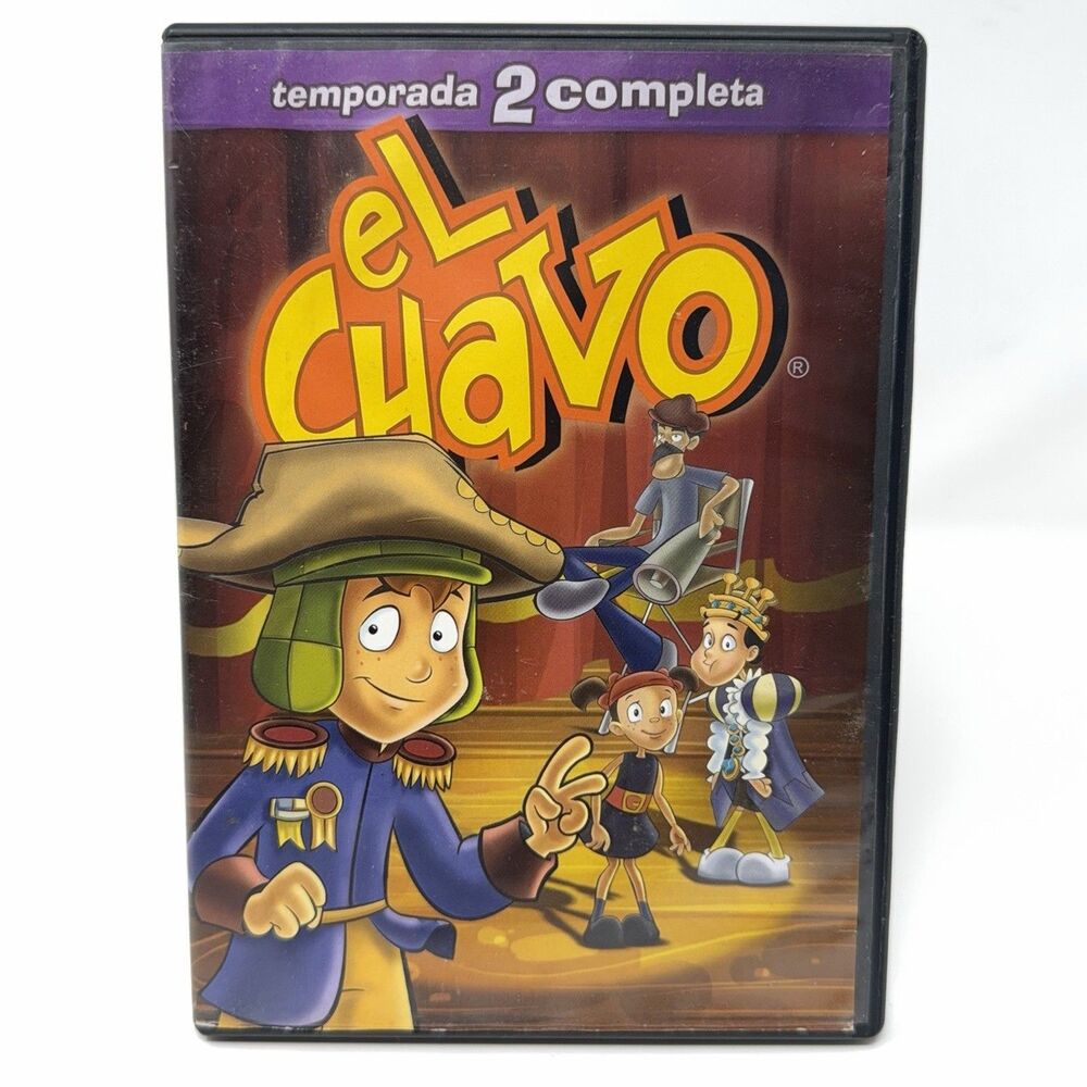 El Chavo Animado Temporada 2 DVD Case Artwork Only No Discs Televisa